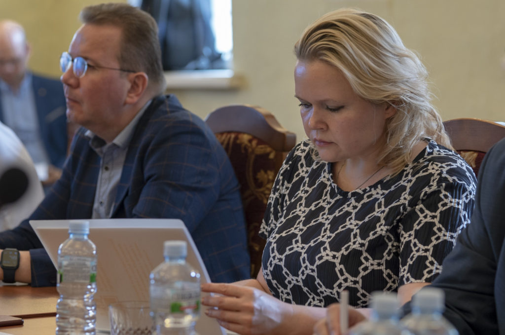 В монастыре прошла встреча с руководством вузов Центрального округа