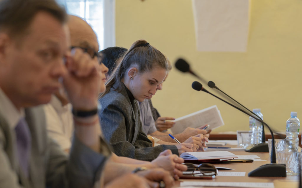 В монастыре прошла встреча с руководством вузов Центрального округа